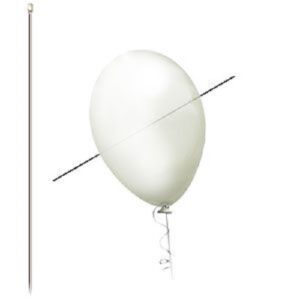 Aguja a través del globo (needle through ballon)