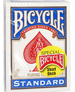 Baraja Bicycle cartas cortas (short deck)