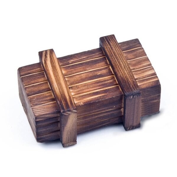 Caja del tesoro de madera