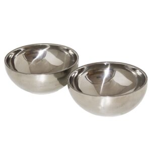 Cuencos de agua de aluminio (water bowls)