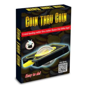 Moneda atraviesa moneda